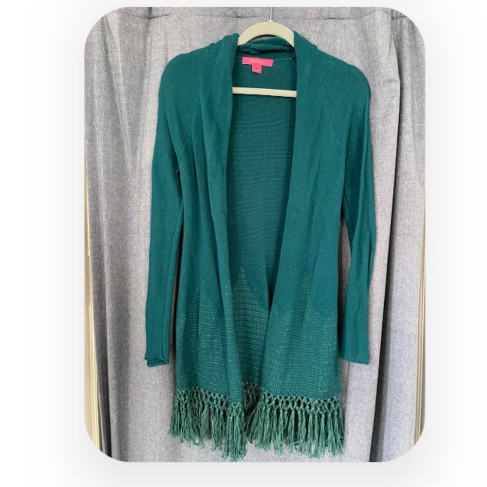 Lilly Pulitzer Tassel Cardigan